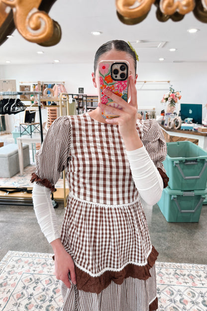 June Gingham Dress