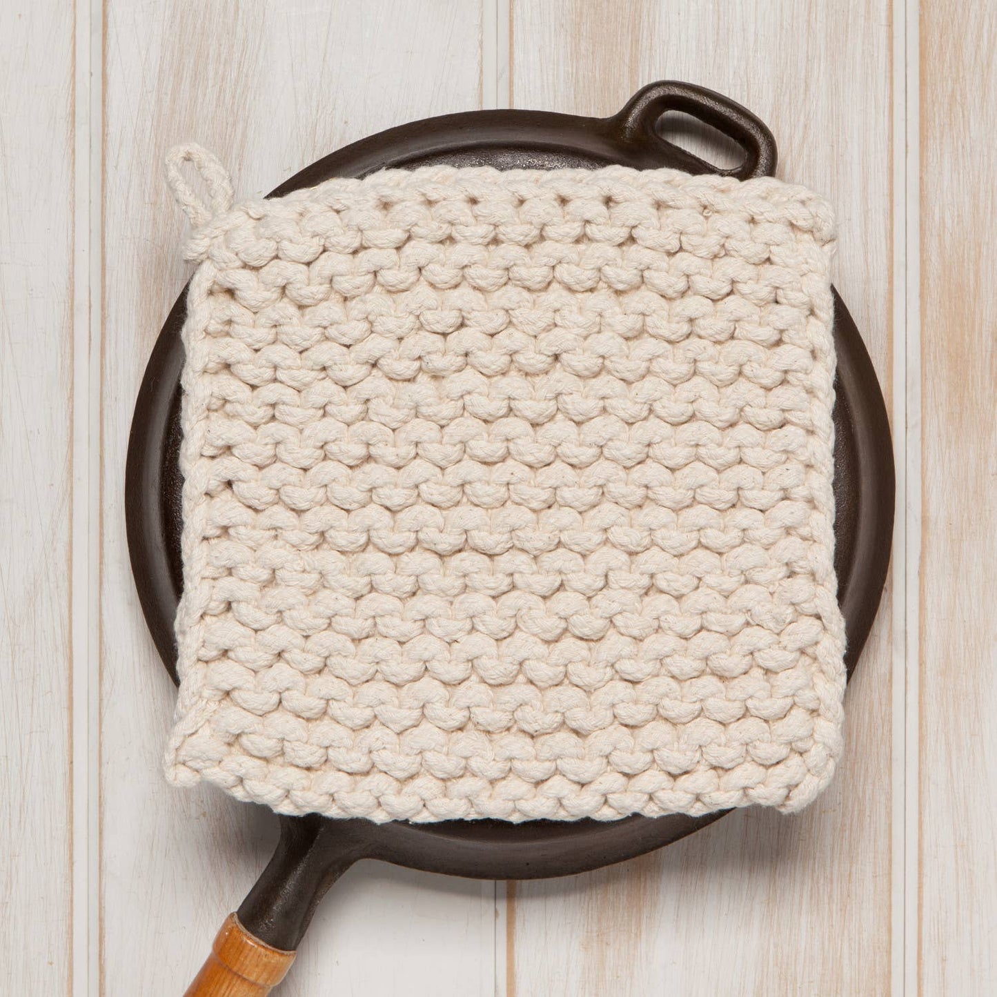 Natural Knit Potholder