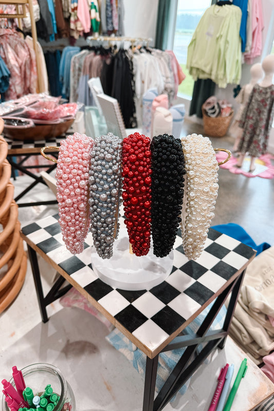Jumbo Beaded Headband