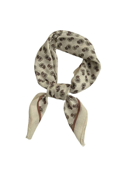 Flower Print Scarf