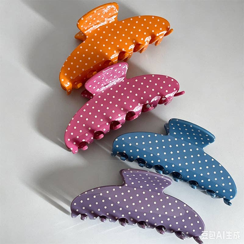 Candy Dot Claw Clip