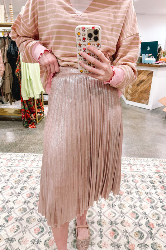 Rose Gold Skirt - SMALL