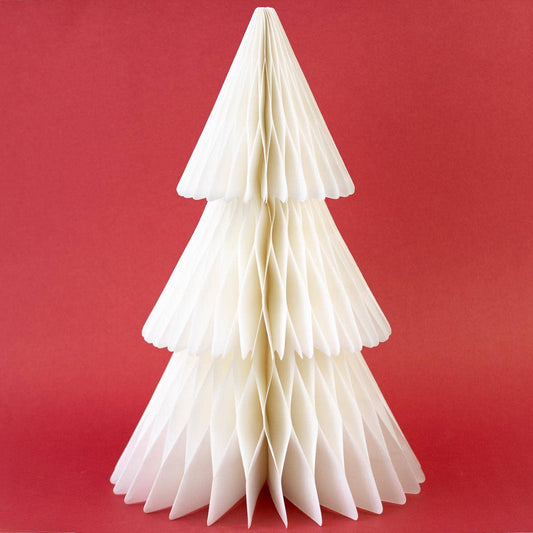 Accordion Paper Tree Ivory 15"