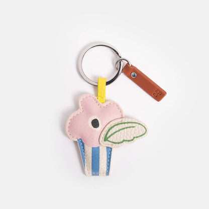 Flower in Vase Keychain