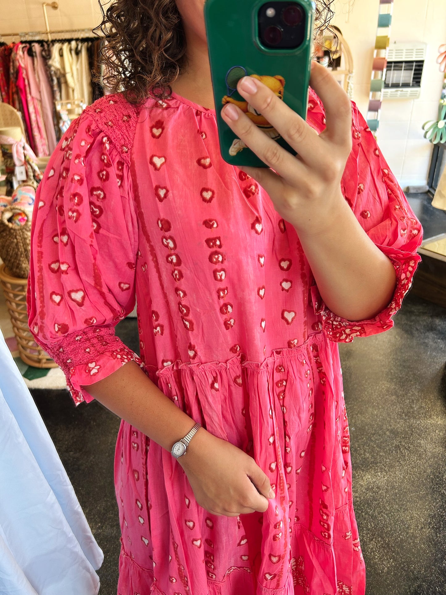 Washed Flower Dress