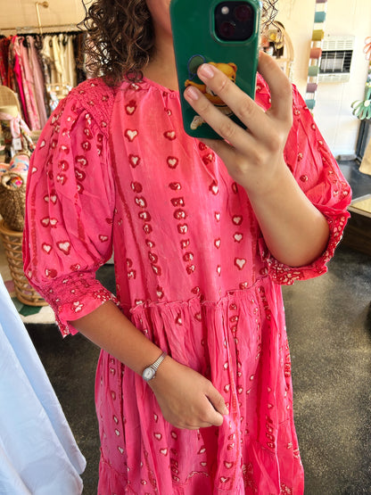 Washed Flower Dress