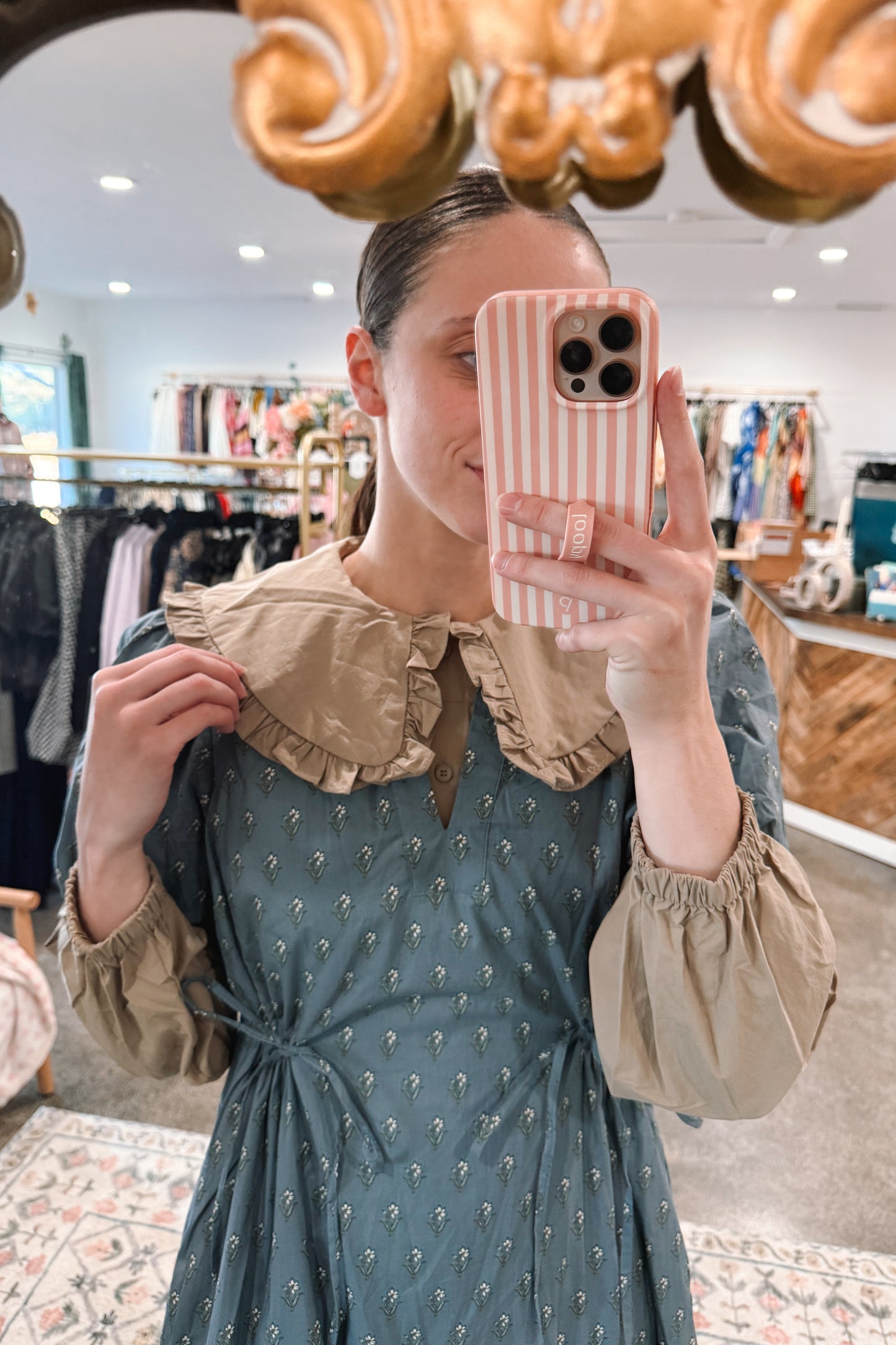 Oversized Collar Blouse