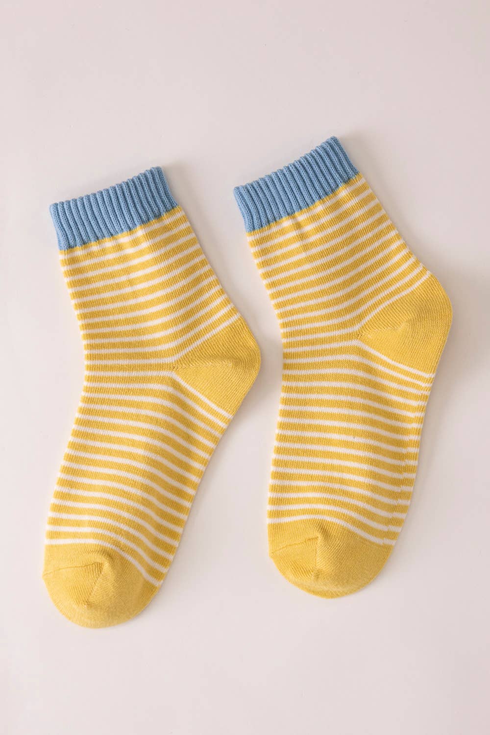 Striped Ribbed Socks