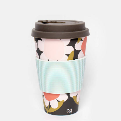 Big Flower Coffee Cup