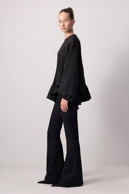 Black Asymmetrical Top