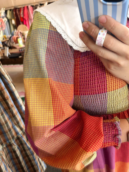 Autumn Checker Dress