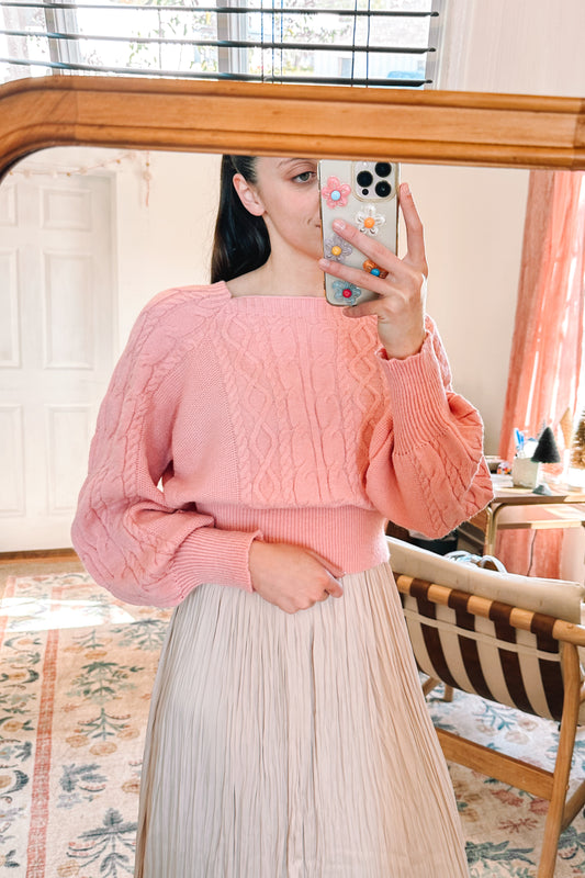 Polly Pink Sweater