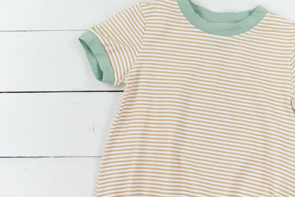 Tan Stripe Bubble