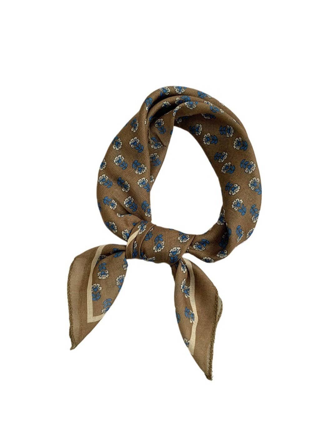 Flower Print Scarf