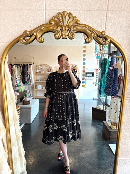 Washed Flower Dress