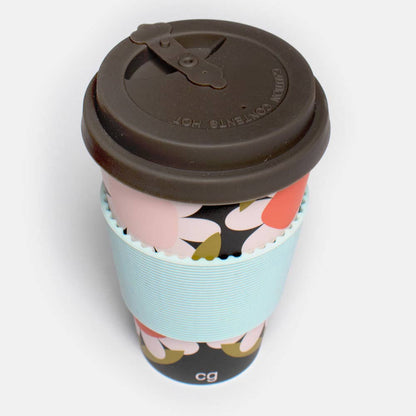 Big Flower Coffee Cup
