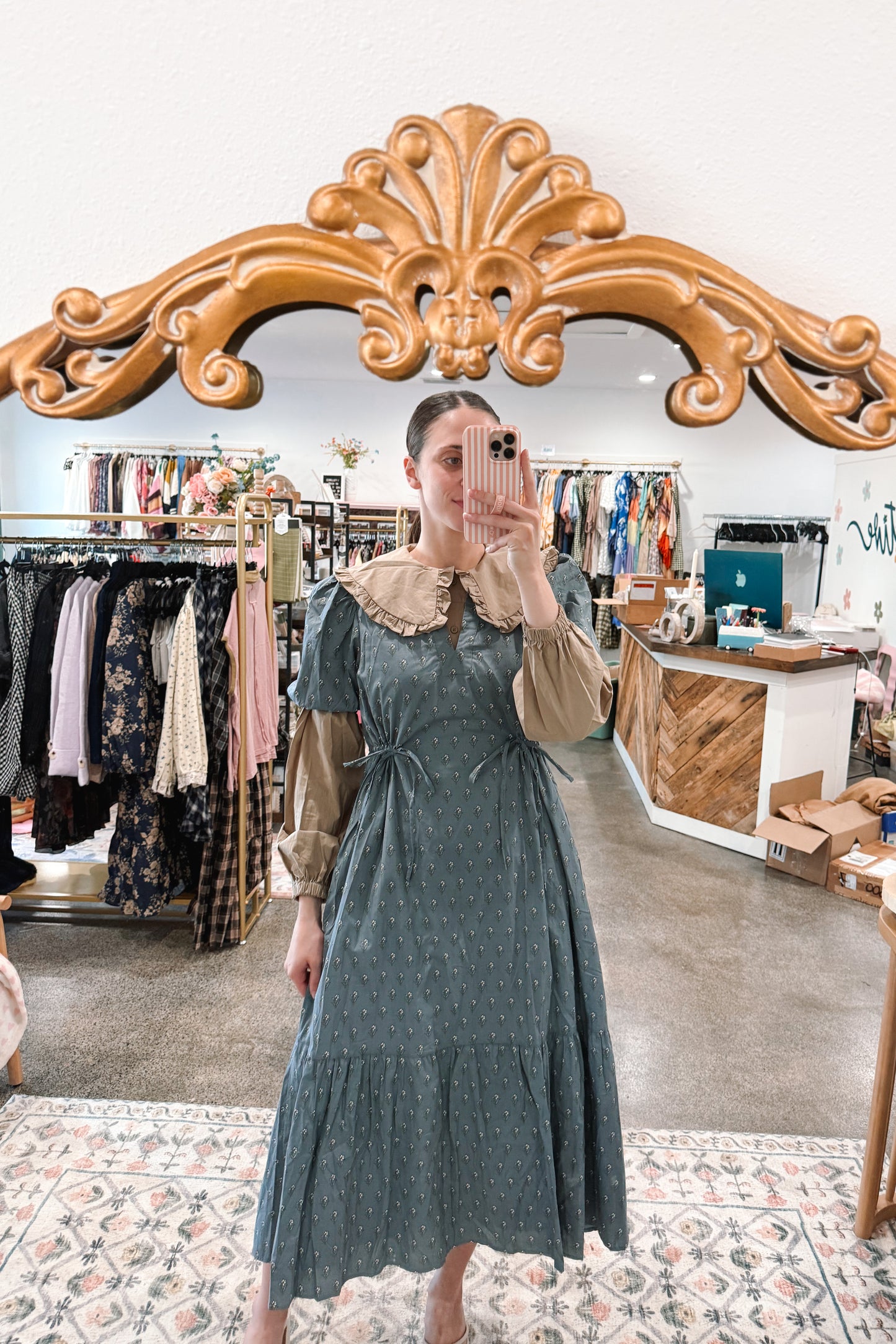 Oversized Collar Blouse