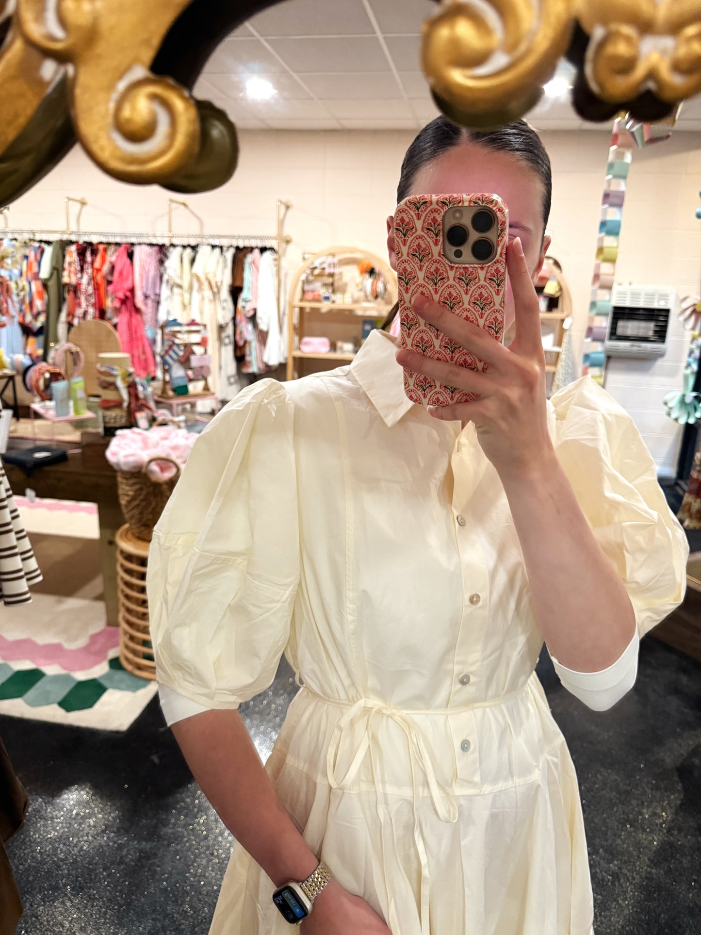 Butter Button Down Dress
