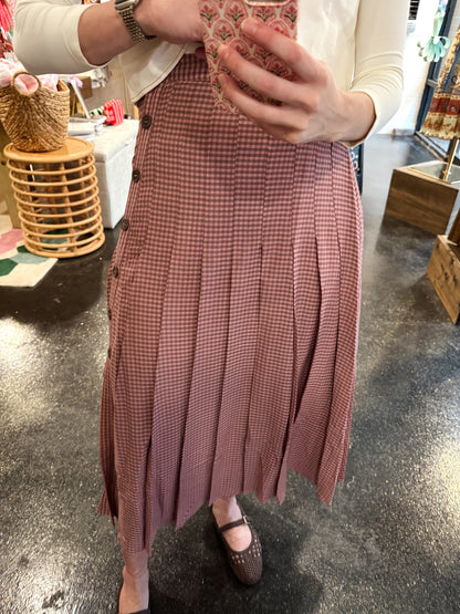 Meadow Gingham Skirt