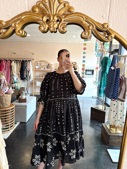 Washed Flower Dress