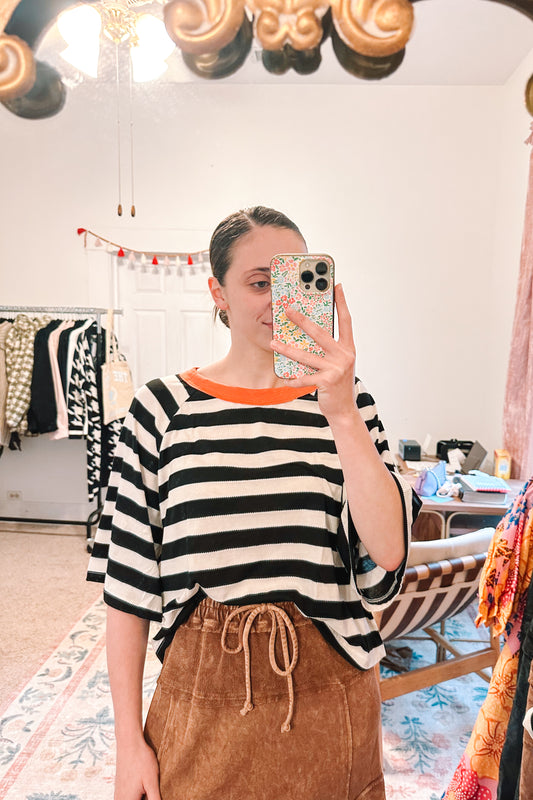 In Stripes Tshirt - MEDIUM