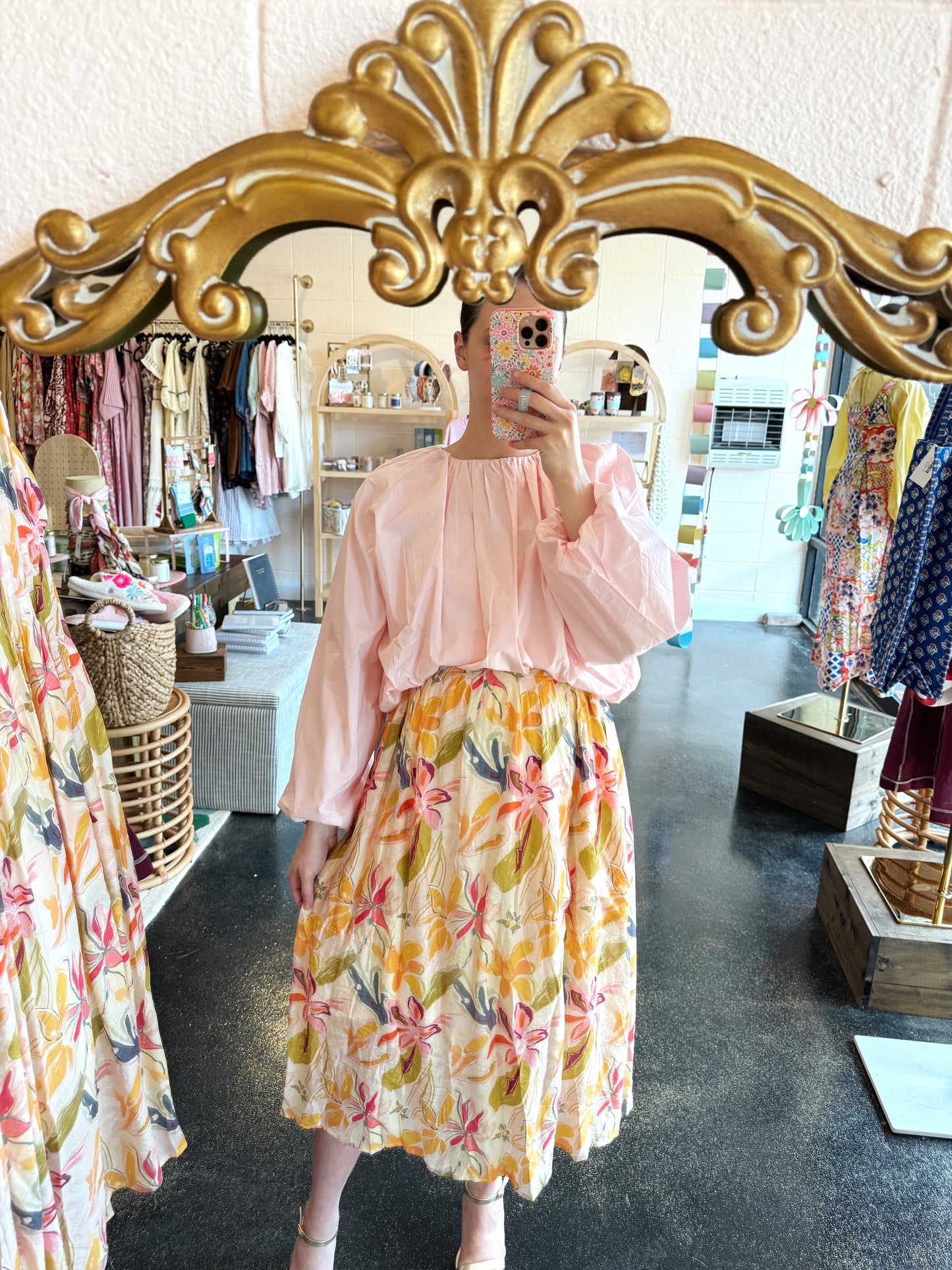 Tangerine Mix Dress