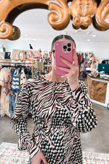 All in Abstract Dress