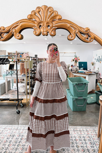 June Gingham Dress