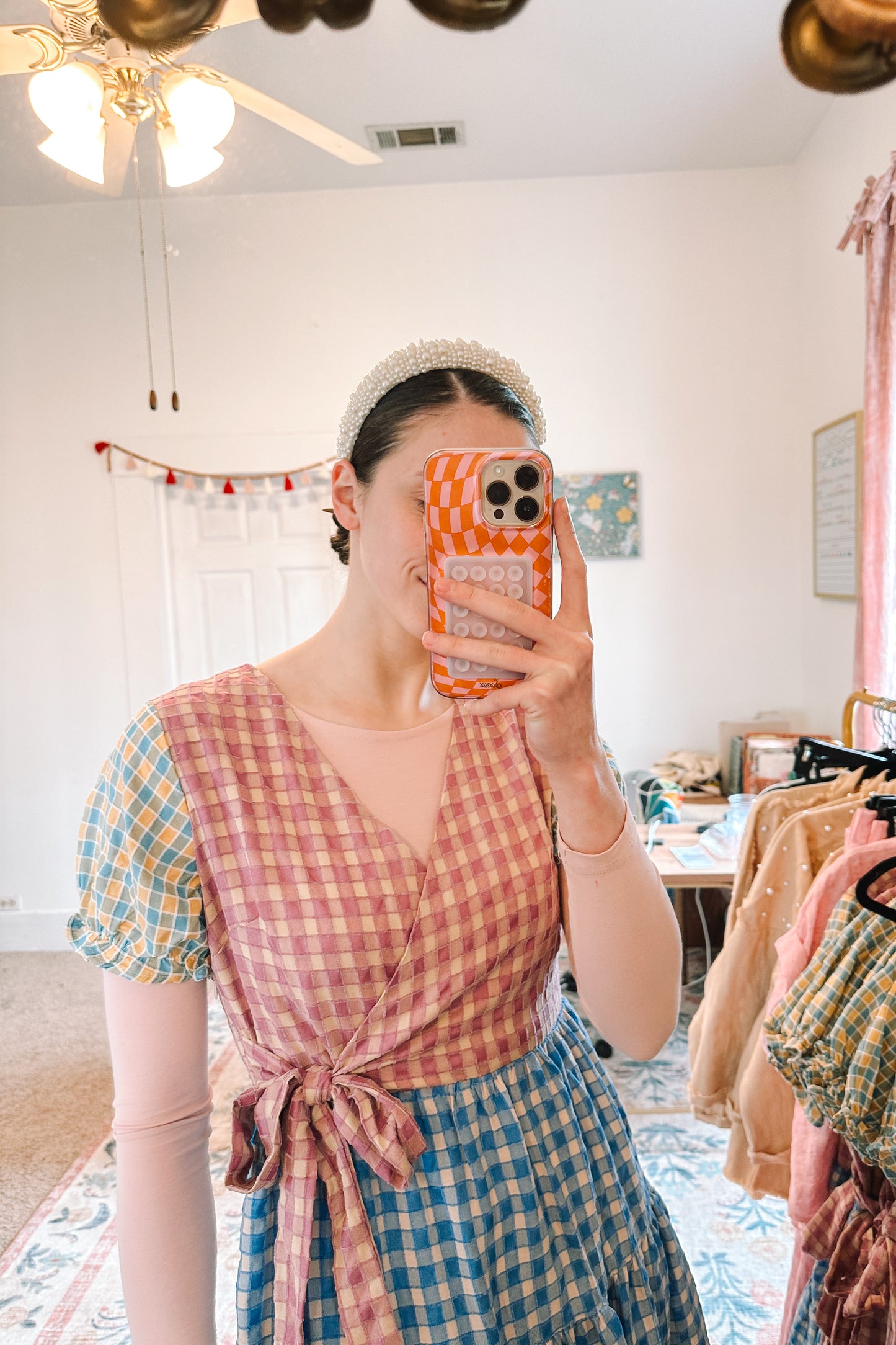 Just a Girl Gingham Dress