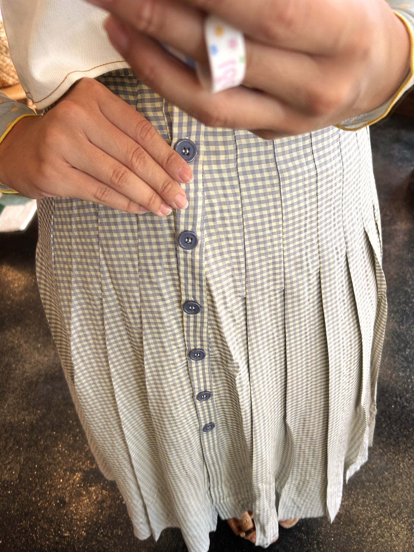 Meadow Gingham Skirt