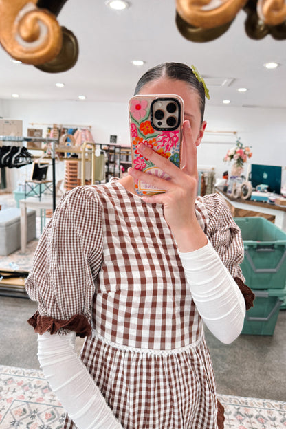 June Gingham Dress