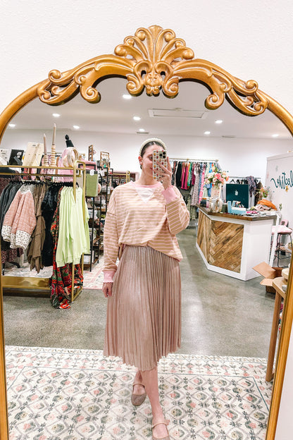 Rose Gold Skirt - SMALL