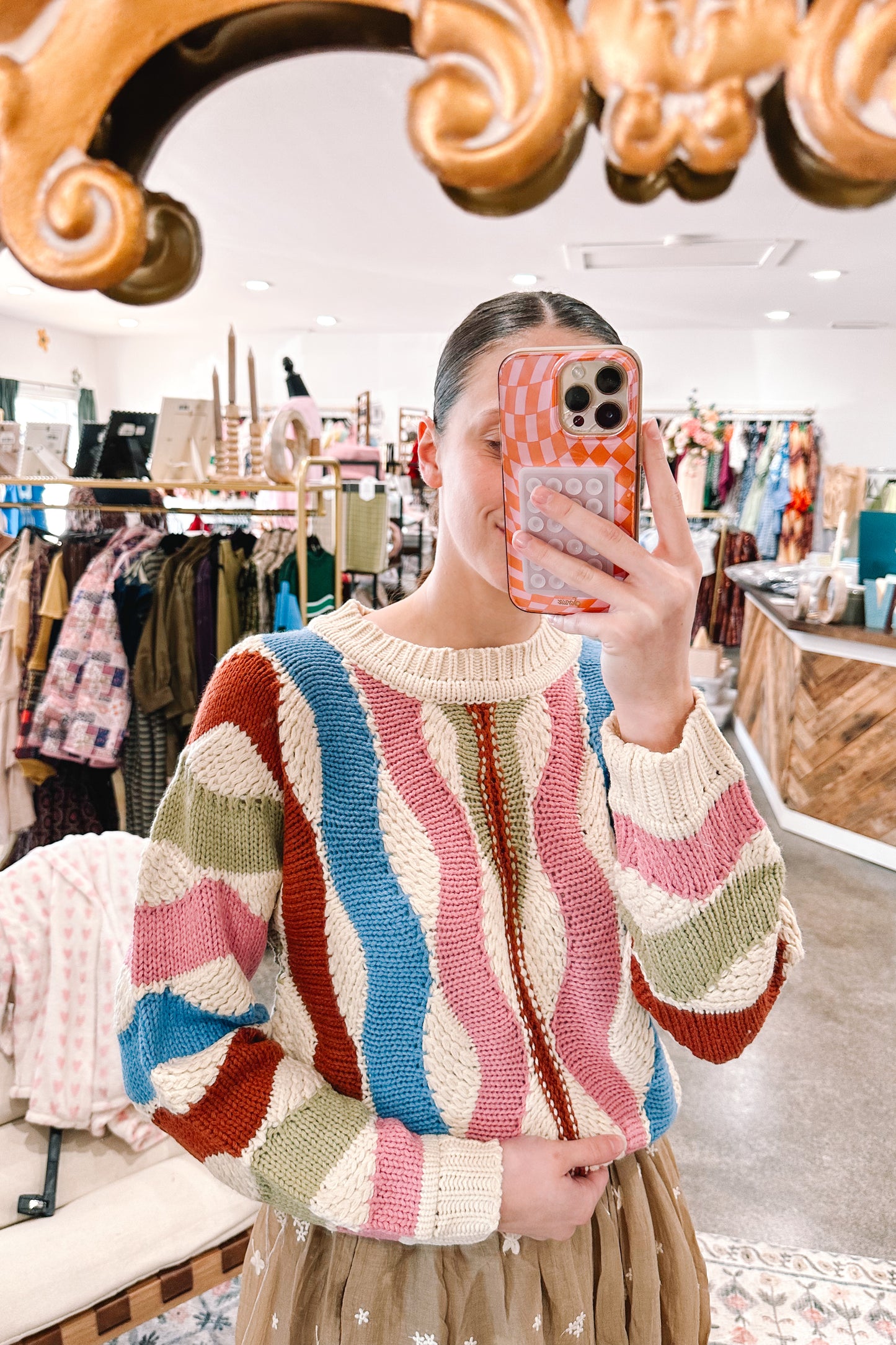 Swirled Out Sweater