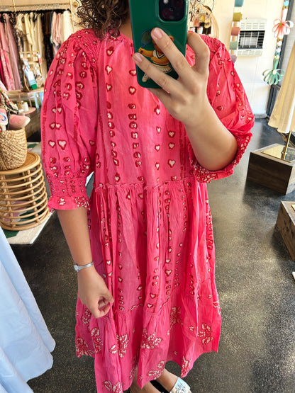 Washed Flower Dress