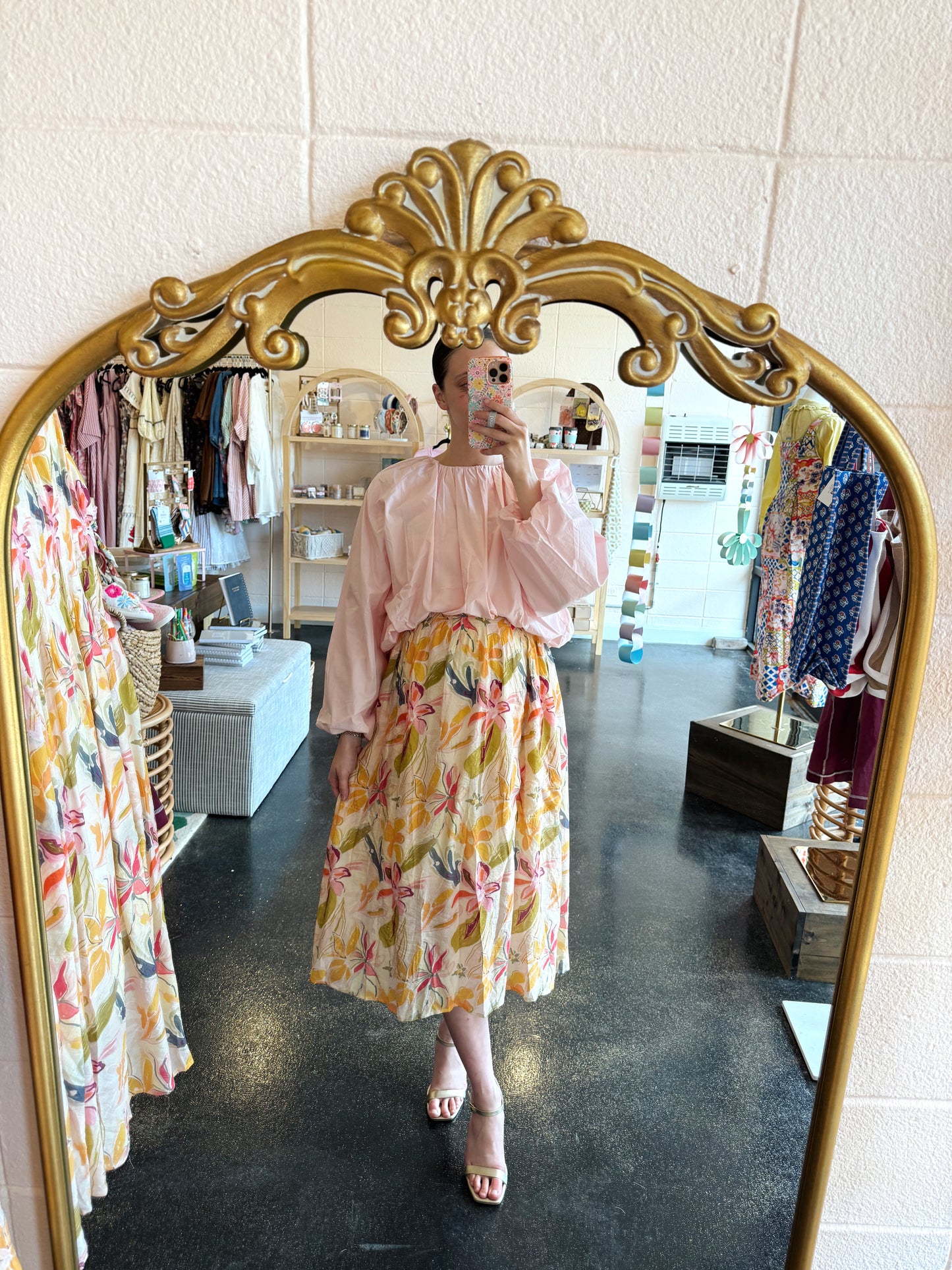 Blush Bubble Top