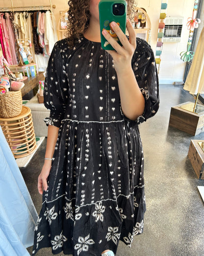 Washed Flower Dress