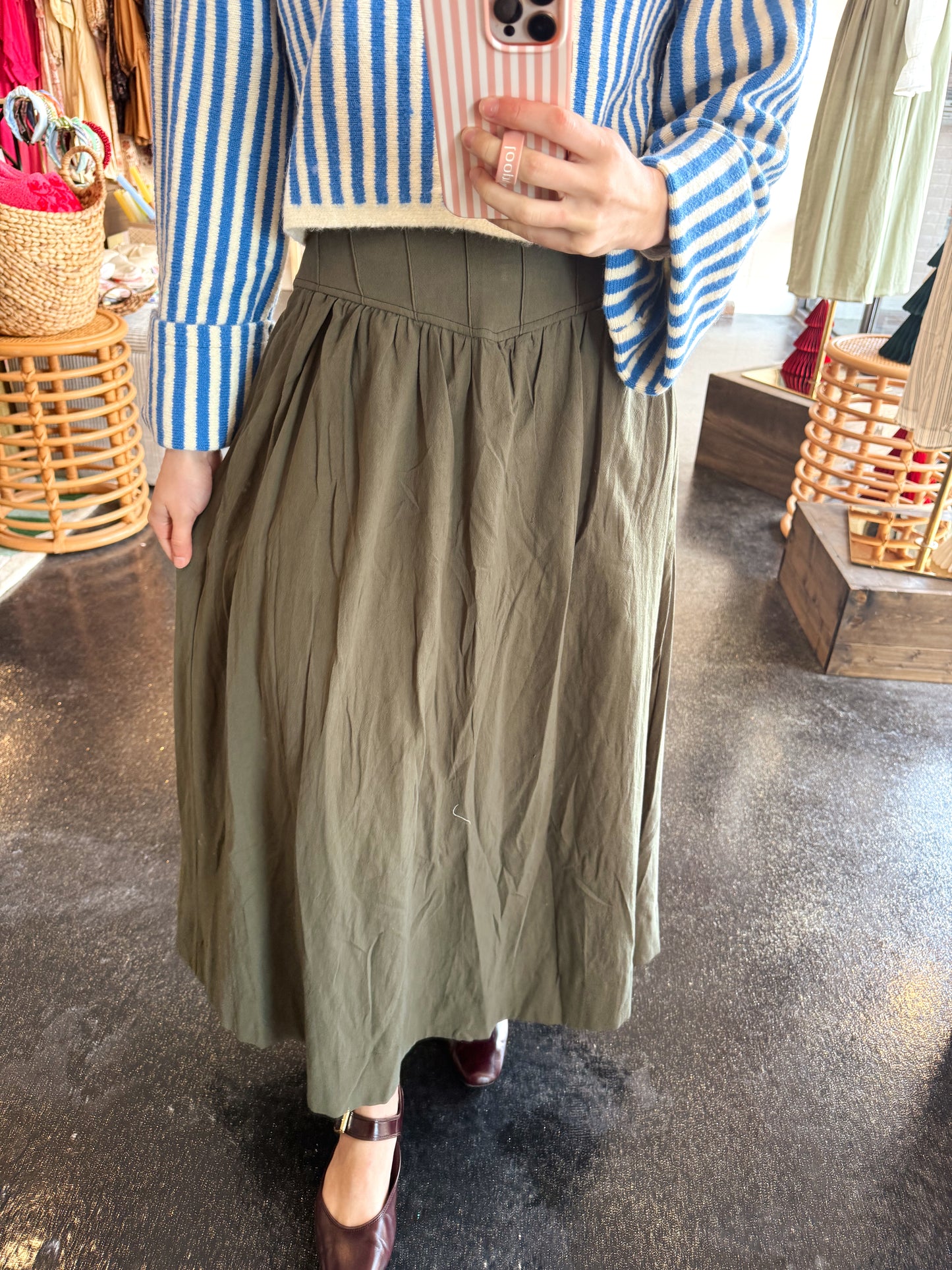 Olive Skirt
