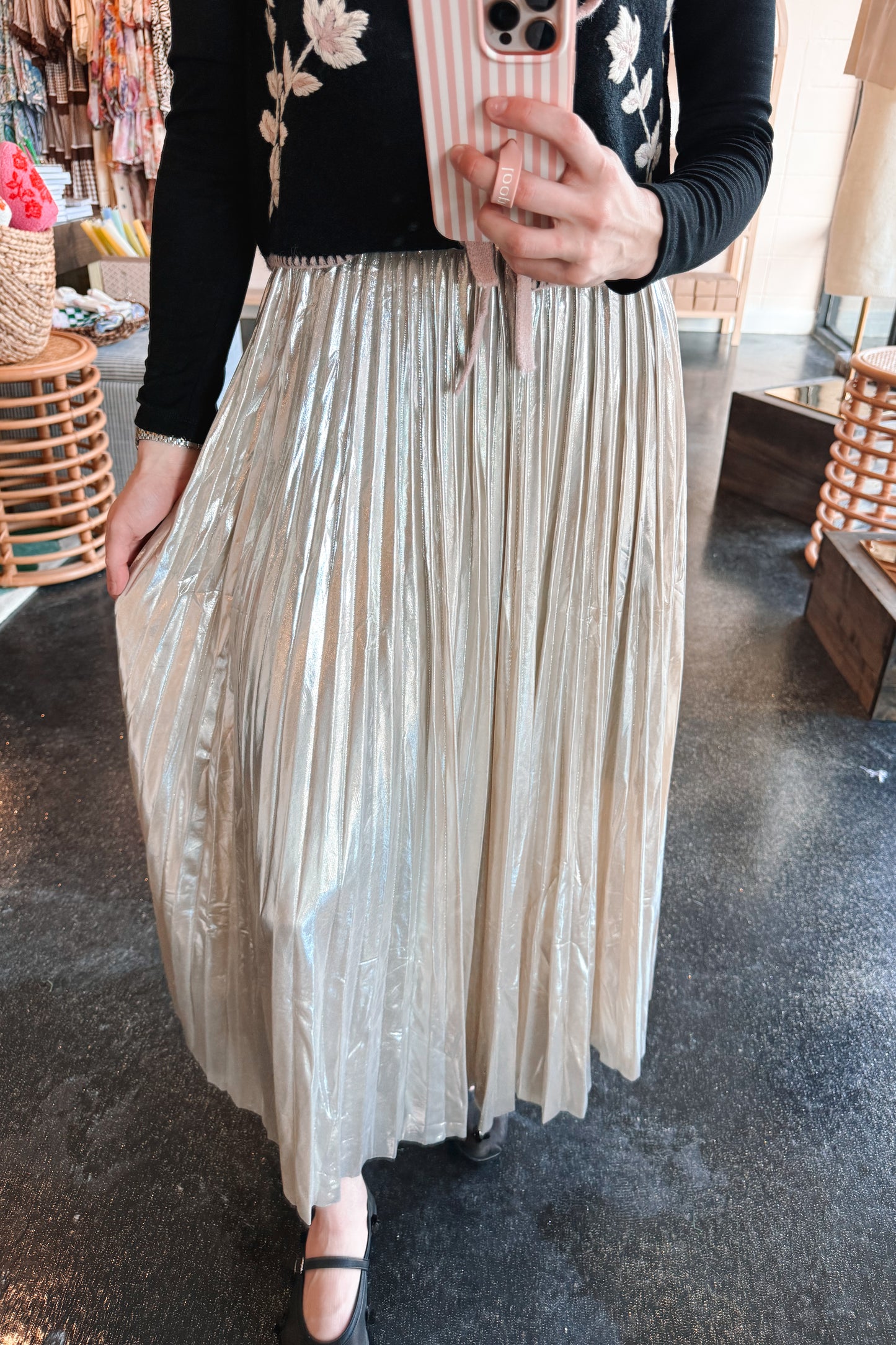 Champagne and Ice Skirt