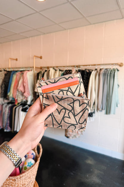 Heart Rose Gold Cardholder