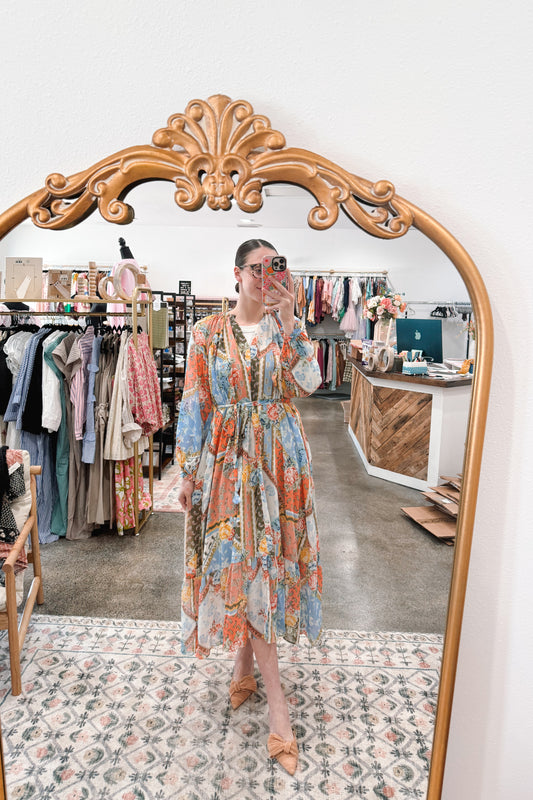 Sunset Symphony Dress - MEDIUM