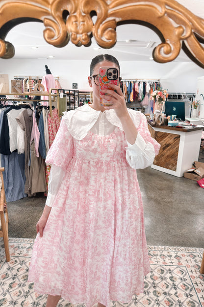 Toile Midi Dress