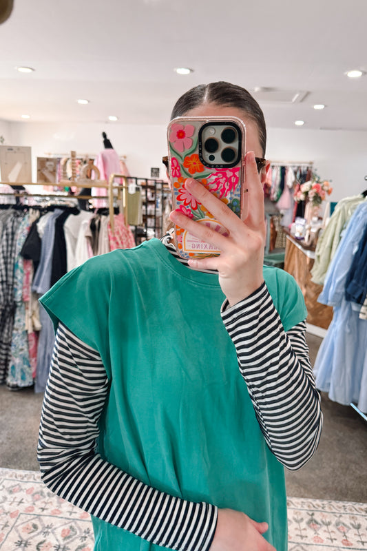 Striped Long Sleeve Top