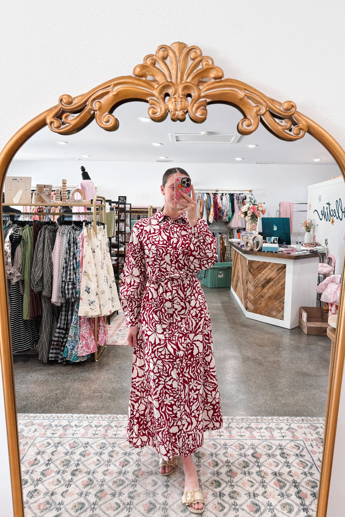 Mulberry Bloom Dress