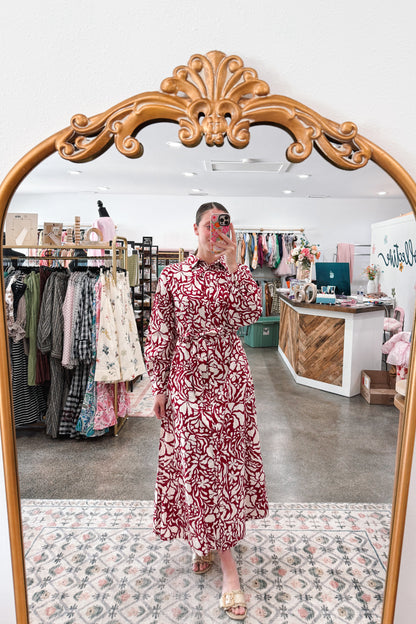 Mulberry Bloom Dress