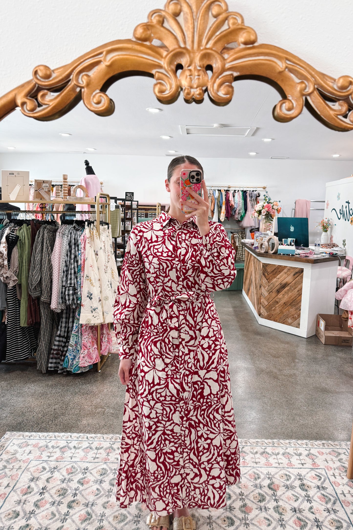 Mulberry Bloom Dress