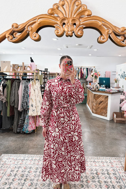 Mulberry Bloom Dress