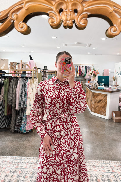 Mulberry Bloom Dress