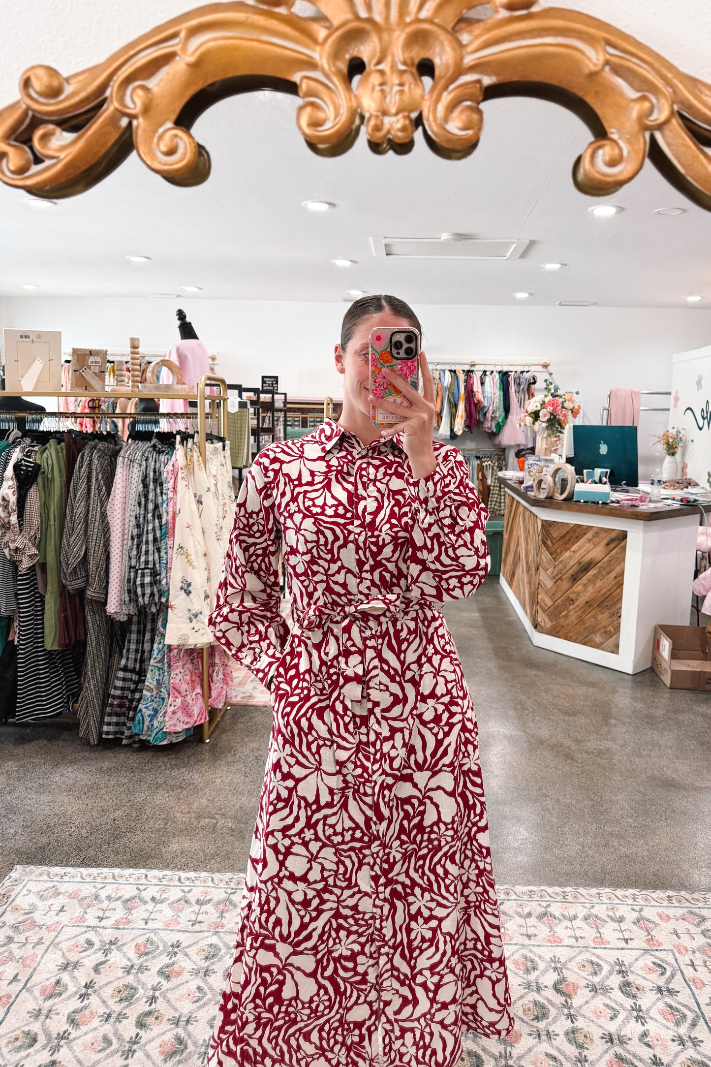 Mulberry Bloom Dress