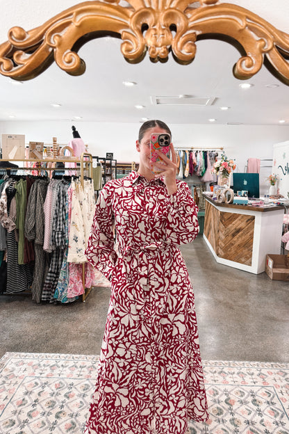 Mulberry Bloom Dress