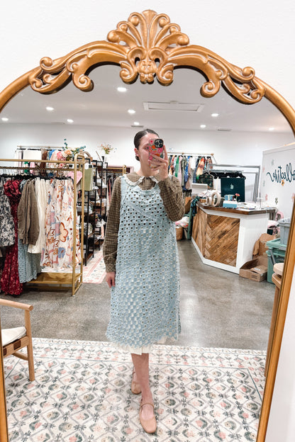 Charming Check Top